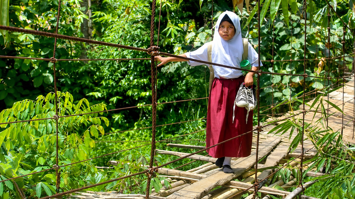 Sekolah yang Jauh, Guru yang Bertahan